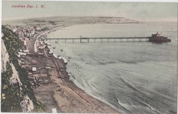 POSTCARD ISLE OF WIGHT (IOW) SANDOWN BAY. J. WELCH, & SONS, 1900s - Sandown