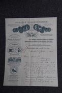 Lettre Ancienne - MARSEILLE - Société D'Alimentation VALS LES CELLESTINS. - 1800 – 1899