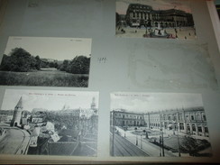 8x Ansichtskarte Bad Homburg / Frankfurt Auf Albumseite , Ca. 1909 , Album , Postkarte , AK !!! - Bad Homburg