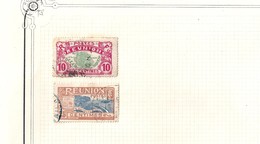 2 TIMBRES REUNION - Used Stamps