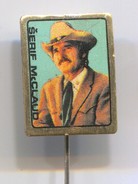 Sheriff McCLAUD - Dennis Weaver Actor, Television Series, Police Drama, Vintage Pin, Badge, Abzeichen - Cinéma