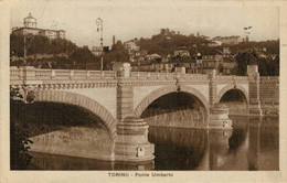 TORINO   PONTE  UMBERTO     2  SCAN   (VIAGGIATA) - Ponts