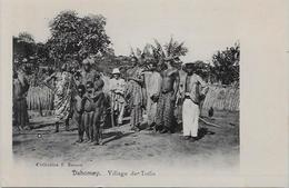 CPA DAHOMEY Afrique Noire Colonies Françaises Non Circulé Village De Toffo - Dahome