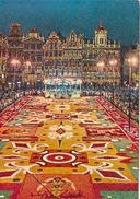 BRUXELLES    Grand Place.Tapis De Fleurs - Brüssel Bei Nacht