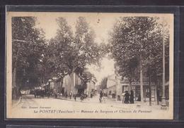 CPA 84 - LE PONTET - Avenue De Sorgues Et Chemin De Panisset - TB ANIMATION CENTRE VILLAGE MAGASIN Dont DEBIT TABACS - Le Pontet