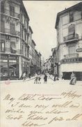 Valence - Rue Madier-Montjau , Commerces - Edition A.B. & Cie - Carte Dos Simple De 1901 - Valence