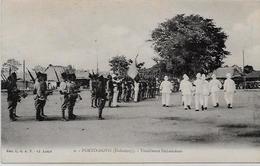 CPA Porto NOVO Afrique Noire Colonies Françaises Non Circulé Tirailleurs - Dahome