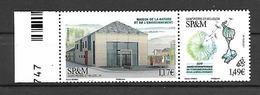 SP & M 2017 - Yv N° 1176 & 1177 ** - Maison De La Nature Et De L'Environnement (Mi N° 1269/70) - Nuevos