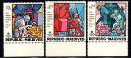 CI1007 - MALDIVE ISLANDS 1970- PHILIMPIA Serie 335/337  *** - Maldive (...-1965)