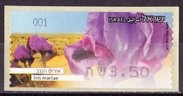 Israel - ATM Mi.Nr. 90 - Postfrisch MNH - Blumen Flowers Iris Schwertlilie - Franking Labels