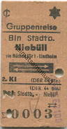 Deutschland - Gruppenreise - Berlin Stadtbahn Niebüll Via Büchen (Gr) Lindholm - Fahrkarte 1974 - Europa