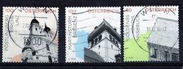 Autriche   2015   Martinsturm Bregenz,  Goldenes Dach Innsbrück ,Kirche Linz:  Lot De 3 Timbres - Used Stamps