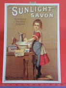 Cartes Postales > Thèmes > Santé, Sunlight Savon économie Facilité Hygiène,1889 - Non Circulé - Santé