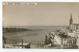 Malte - Malta Entrance  M 'xetto Harbour Carte Photo 1932 - Malta