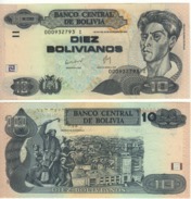 BOLIVIA   New 10 Bolivianos  Serie  I  (P233    2014 ) UNC - Bolivia