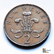 Gran Bretaña - 2 New Pence - 1971 - 2 Pence & 2 New Pence