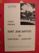 L'église Paroissiale Saint Jean-baptiste De Chateau-Gontier. Jean-Marc Bienvenu. 1964. Mayenne - Pays De Loire