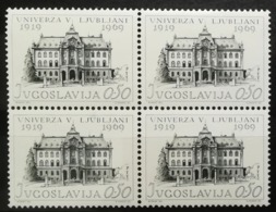 Yugoslavia 1969 University Of Ljubljana MNH - Unused Stamps