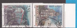 1998  2845-46  MONTENEGRO CRNA GORA   JUGOSLAWIEN JUGOSLAVIJA ARCHITETTURE, MONASTERI   USED - Used Stamps