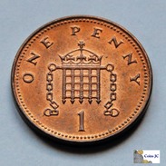 Gran Bretaña - 1 Penny - 2004 - 1 Penny & 1 New Penny