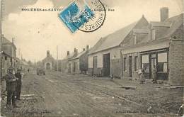 Somme - Ref -B886 - Rosieres En Santerre - Grande Rue - Magasin - Magasins - - Rosieres En Santerre