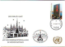 U.N. - UNITED NATIONS POSTAL ADMINISTRATION - WIEN - WEIHNACHTSPHILA 2002 SPECIAL CANCEL - Maximumkarten