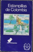 O) 1994 COLOMBIA, CATALOG STAMPS AND COLOMBIA- ESTAMPILLAS DE COLOMBIA,EDITION 30- LEO TEMPRANO, 150 PAGES POCKET COLOR, - Andere & Zonder Classificatie