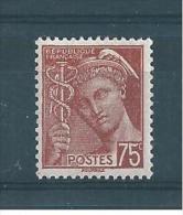 France Timbres De 1938/41 Type Mercure N° 416A  Neuf * Petite Charniére - Neufs