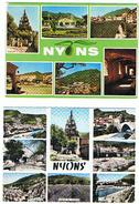 Delcampe - NYONS LOT DE 2 CARTES MULTIVUES    *****       A  SAISIR ****** - Nyons