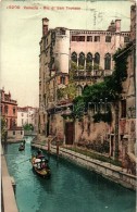 T3 Venice, Venezia; Rio Di San Trovaso, '1914 XI Esposizione Internazionale D'Arte' So. Stpl (small Tear) - Unclassified