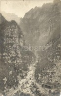 T2/T3 1918 Laghetto, WWI K.u.K. Military Camp In The Valley + K. Ung. 1/10. Honvéd Baukomp / Magy. Kir.... - Unclassified