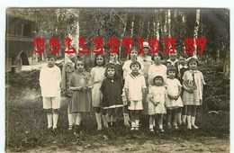 87 - SAINT PRIEST TAURION - < RARE VISITE < ENFANTS Des EMPLOYES De La PREFECTURE De LIMOGES En 1924 < CARTE PHOTO - Saint Priest Taurion