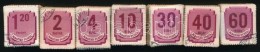 O 1946 Forint-filléres Portó (I.) Sor 20f és 50f Nélkül Bündlikben (23.000) - Other & Unclassified