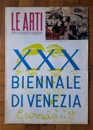 Mensile Di Cultura E D'attualità LE ARTI. XXX Biennale Di Venezia. Maggio-giugno 1960 N.5/6 - Art, Design, Decoration