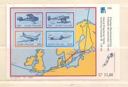 FINLANDE  ( EUFIN - 87 )   1988  N° YVERT ETV TELLIER  N°  4    N** - Blocks & Sheetlets