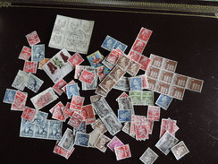 LOT DE TIMBRES OBLITERES DU DANEMARK - Collezioni