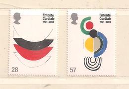 GRANDE BRETAGNE  ( EUGDB - 64 )   2004  N° YVERT ET TELLIER    N° 2546/2547   N** - Unused Stamps