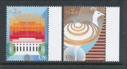 UN Geneva 2014 Cat # 580-581. Definitives. MNH (**) - Nuevos