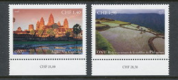 UN Geneva 2015 Cat # 601-602. Heritage SE ASIA. MNH (**) - Nuovi