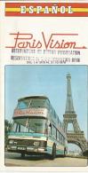 Carnet Touristique De Paris Vision En Espagnol De 1976 - Sonstige & Ohne Zuordnung