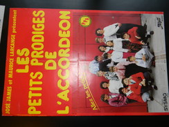 Affichette Les Petits Prodiges De L'accordeon 59 X 39 Cm - Posters