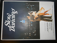 Affichette Cinema Slow Dancing 54 X 40 Cm - Affiches & Posters