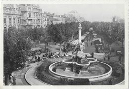 Valence - Vue Des Boulevards (le Marché) Et Fontaine Monumentale - Carte La Civette, Non Circulée - Valence