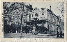 Romans-sur-Isère - Le Théâtre Et Le Cercle Militaire (des Officiers) - Photo Paul Boyer - Carte Non Circulée - Romans Sur Isere