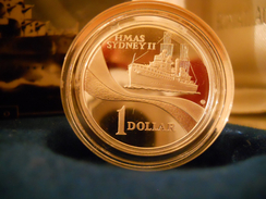 AUSTRALIA 1 DOLLAR 2000 SILVER PROOF "HMAS SYDNEY II " - Mint Sets & Proof Sets