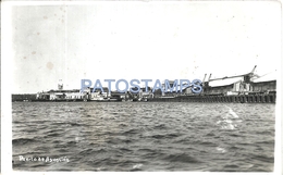 66084 PARAGUAY ASUNCION VISTA DEL PUERTO PORT SPOTTED POSTAL POSTCARD - Paraguay