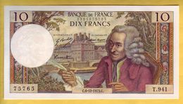 BILLET FRANCAIS - 10 Francs Voltaire 6-12-1973 SPL - 10 F 1963-1973 ''Voltaire''