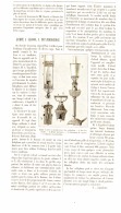 LES  LAMPES A ALCOOL A INCANDESCENCE  1896 - Luminaires & Lustres