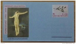 2004 Vaticano Interi Postali Aerogramma Nuovo MNH** - Aerogramme Salvador Dalì - - Ganzsachen