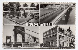 ALFORTVILLE-1962--Multivues (ponts,mairie) Cpsm 14 X 9 N°100 éd Alfa...cachet Rond PARIS 28 Beau Timbre... .à  Saisir - Alfortville